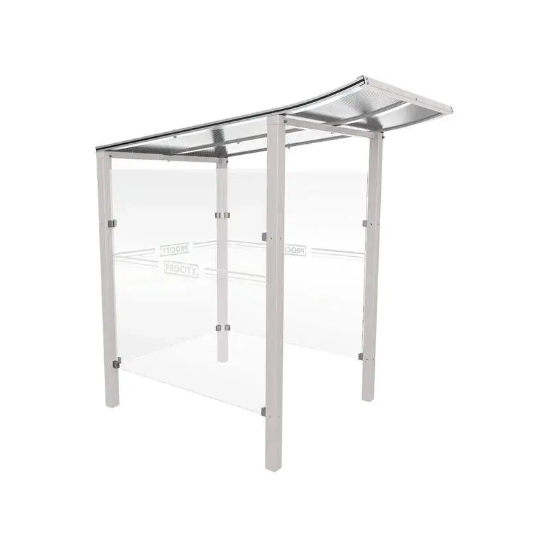 Abri caisse Modulo avec vitrages latéraux Procity