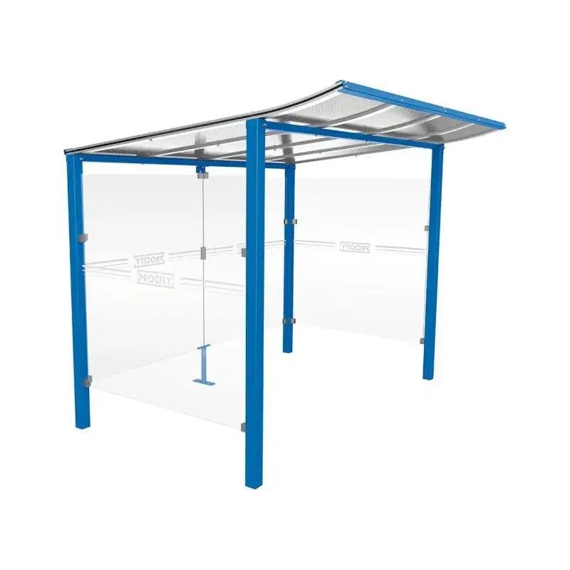 Abri caisse Modulo avec vitrages latéraux Procity