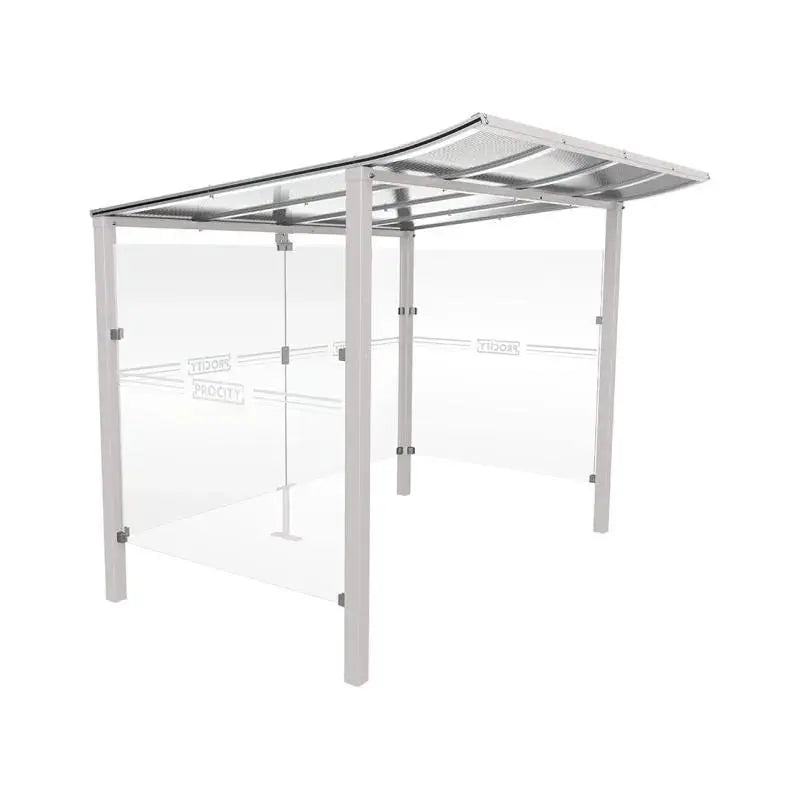 Abri caisse Modulo avec vitrages latéraux Procity