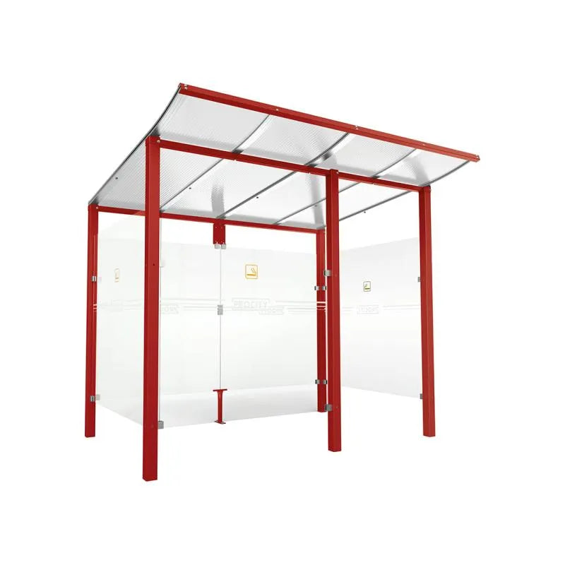 Abri fumeurs aluminium Modulo Procity
