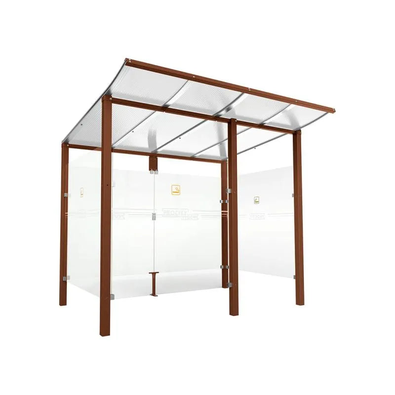 Abri fumeurs aluminium Modulo Procity