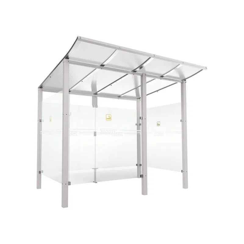 Abri fumeurs aluminium Modulo Procity