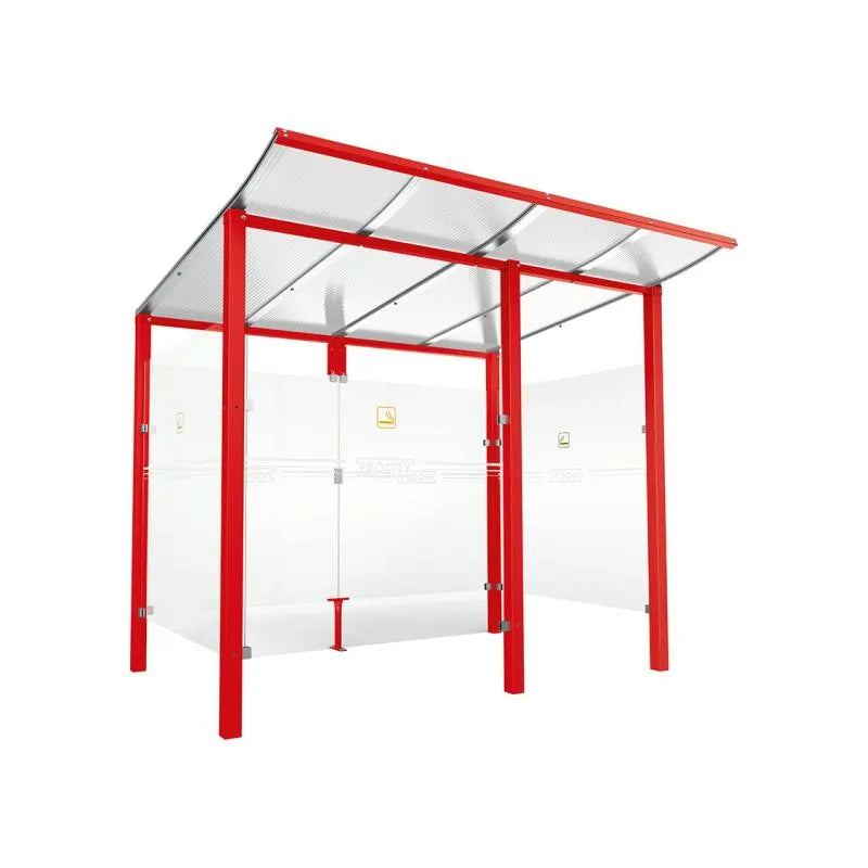 Abri fumeurs aluminium Modulo Procity