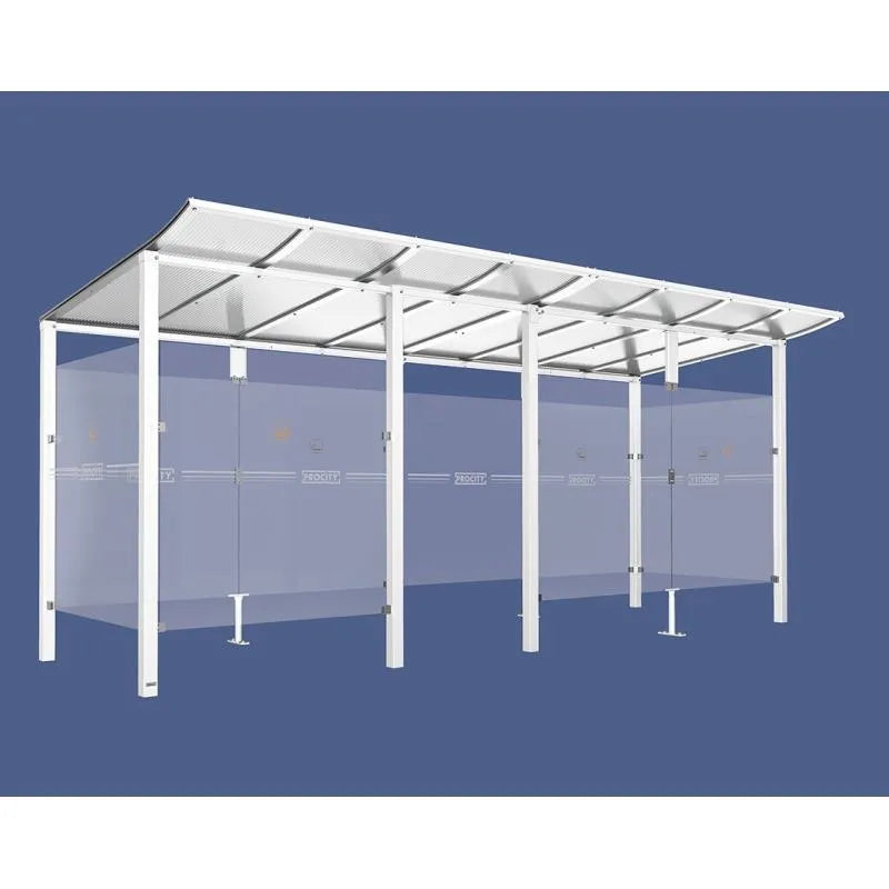 Abri fumeurs aluminium Modulo Procity