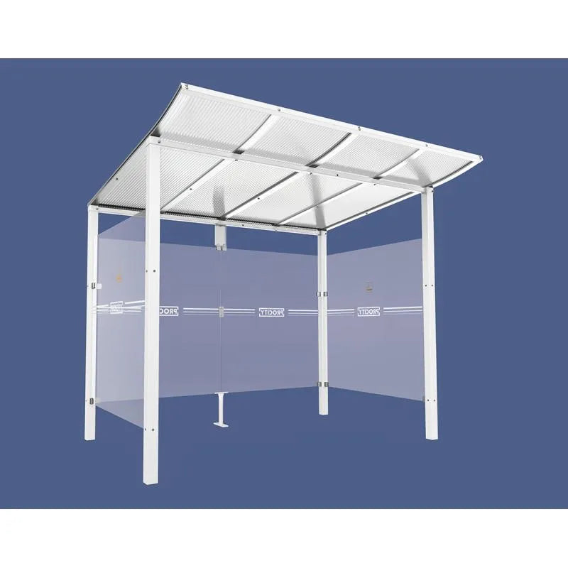 Abri fumeurs aluminium Modulo Procity