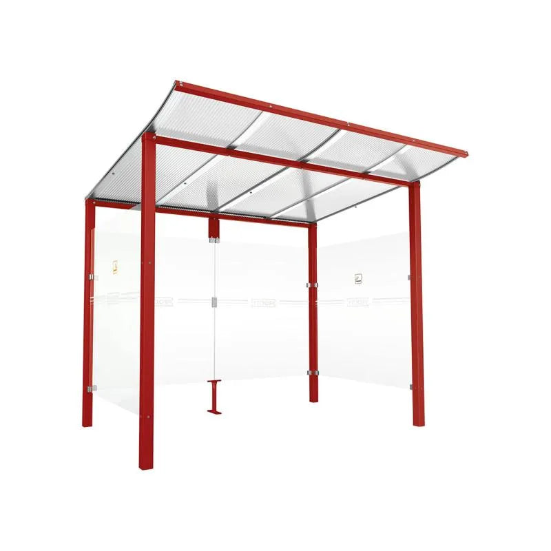 Abri fumeurs aluminium Modulo Procity