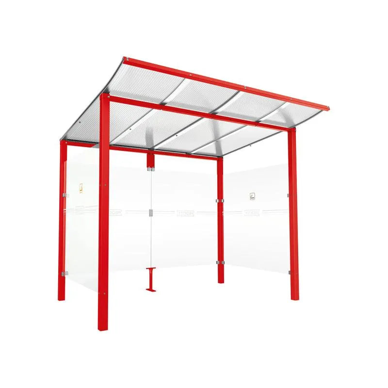 Abri fumeurs aluminium Modulo Procity