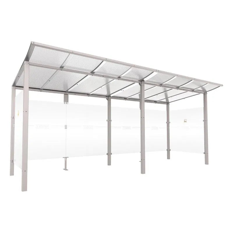 Abri fumeurs aluminium Modulo Procity