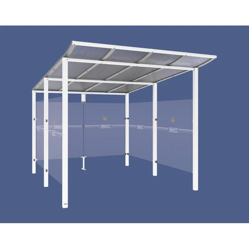 Abri fumeurs aluminium Modulo Procity