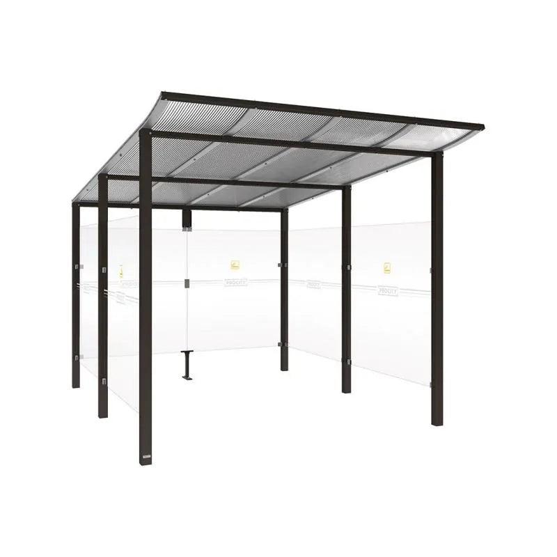 Abri fumeurs aluminium Modulo Procity