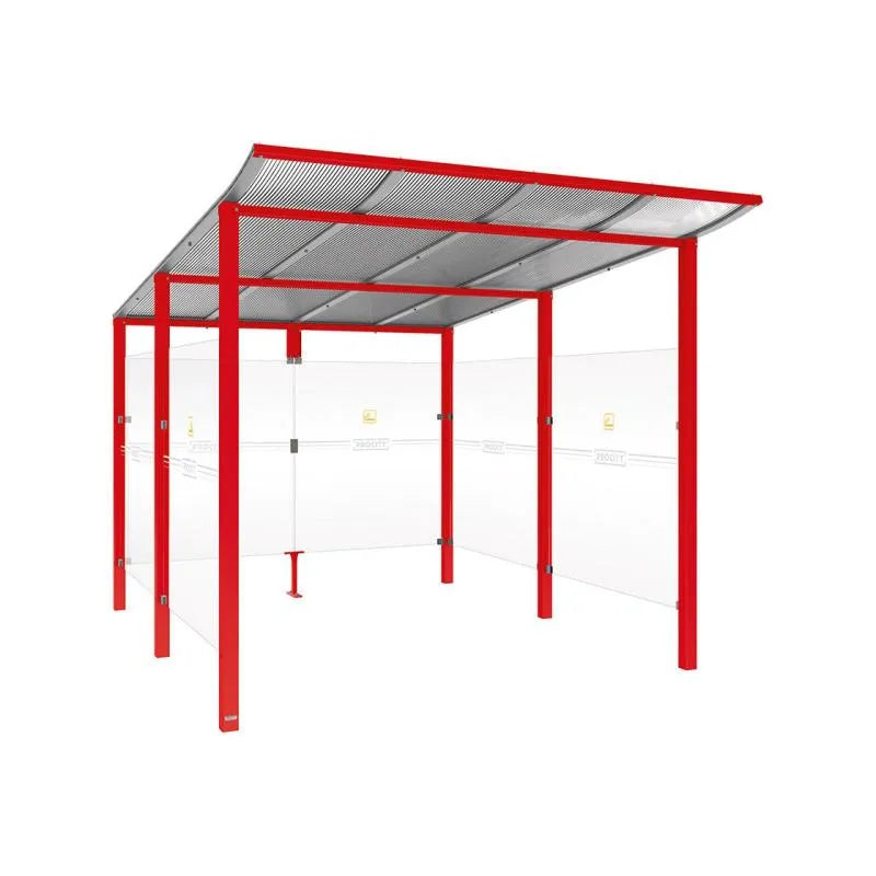 Abri fumeurs aluminium Modulo Procity