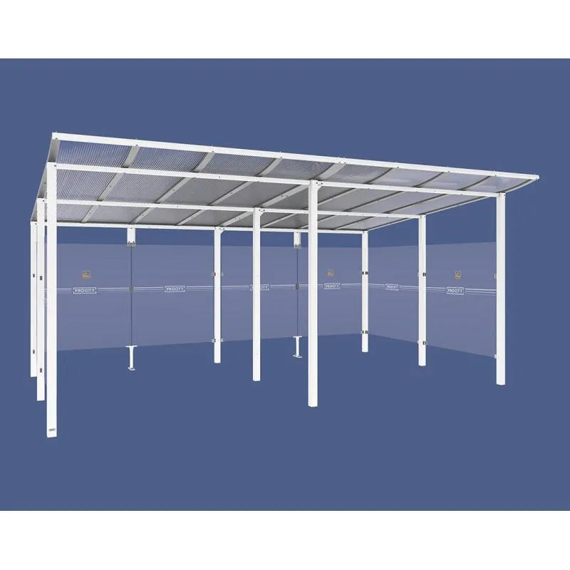 Abri fumeurs aluminium Modulo Procity