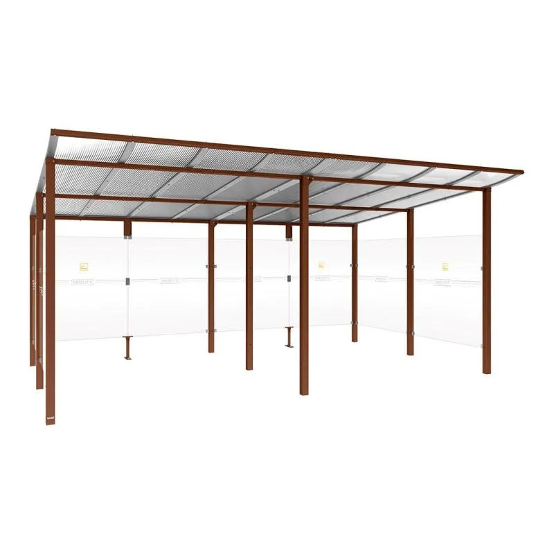 Abri fumeurs aluminium Modulo Procity