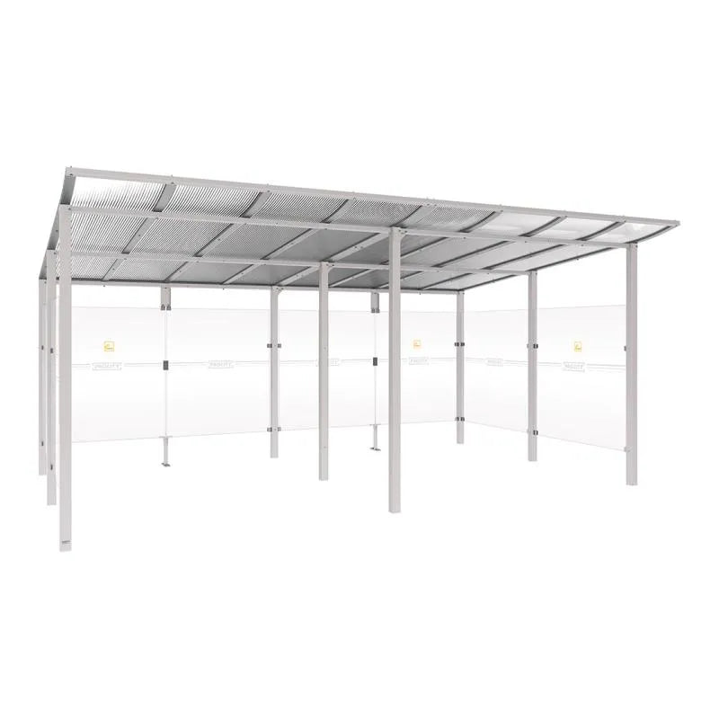 Abri fumeurs aluminium Modulo Procity