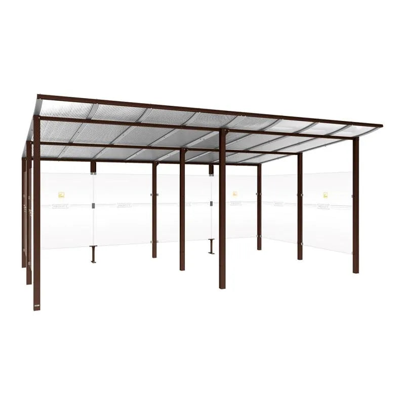 Abri fumeurs aluminium Modulo Procity