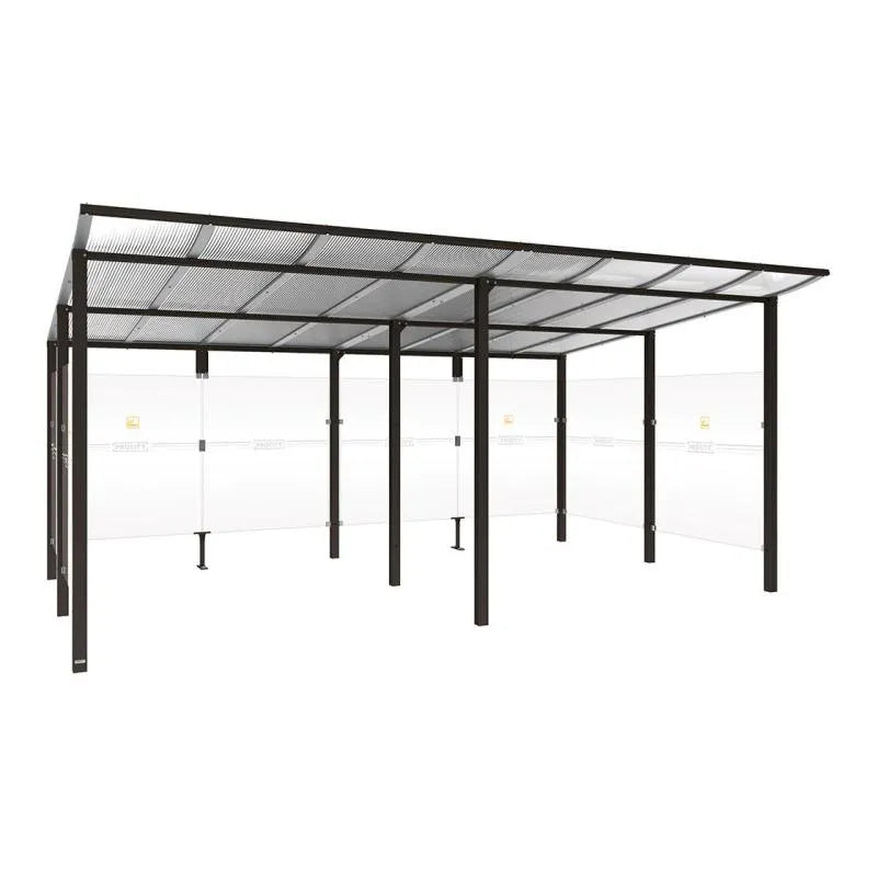 Abri fumeurs aluminium Modulo Procity