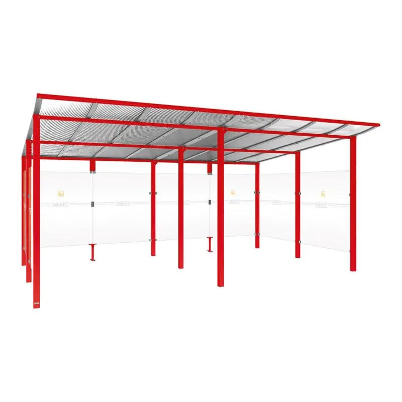 Abri fumeurs aluminium Modulo Procity