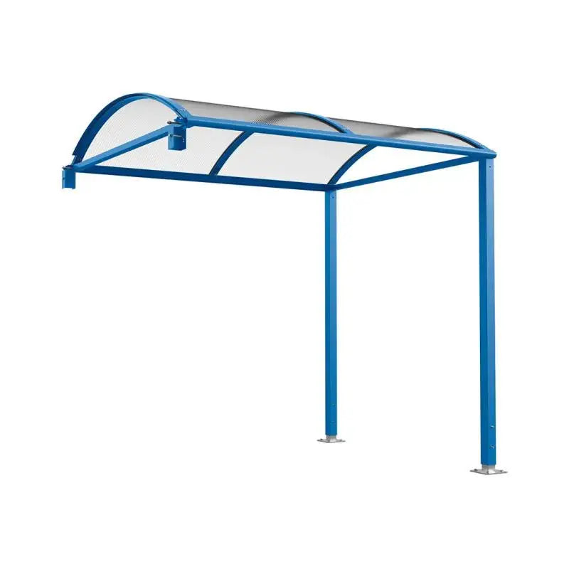 Abri vélos voûte "M" bardage polycarbonate Procity