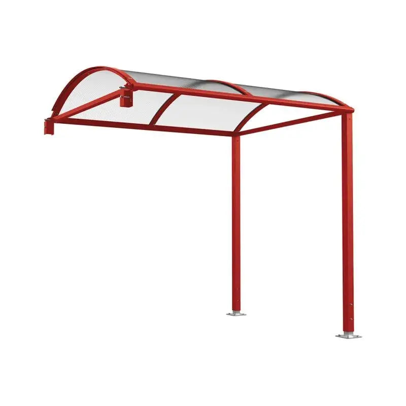 Abri vélos voûte "M" bardage polycarbonate Procity