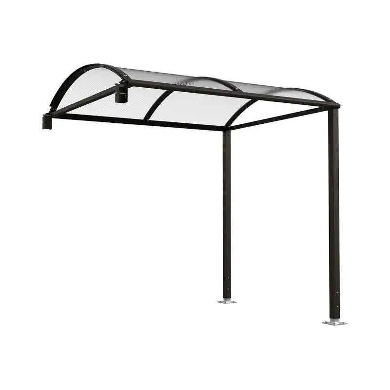 Abri vélos voûte "M" bardage polycarbonate Procity