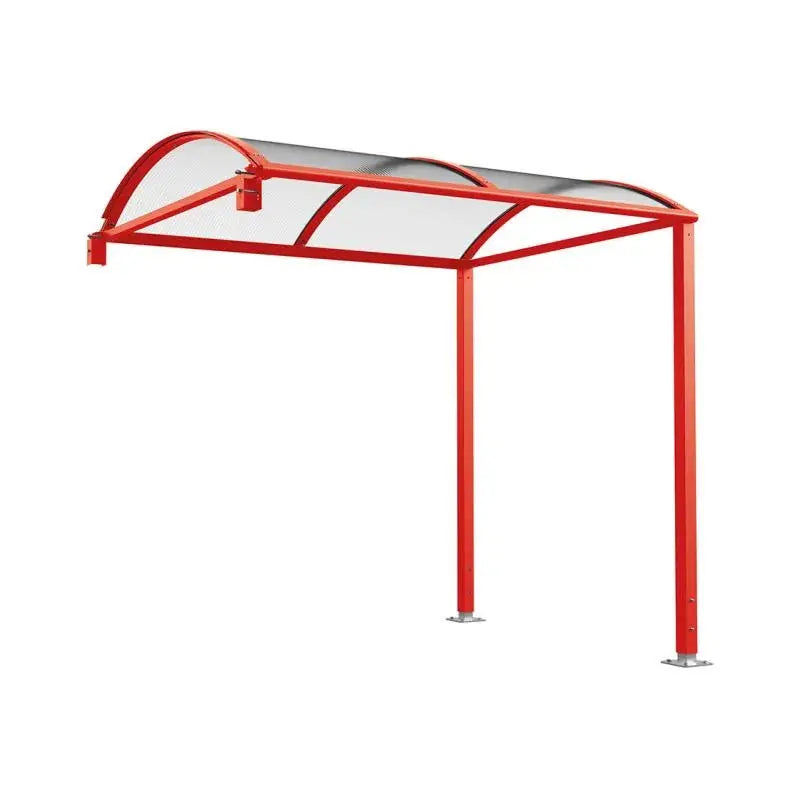 Abri vélos voûte "M" bardage polycarbonate Procity