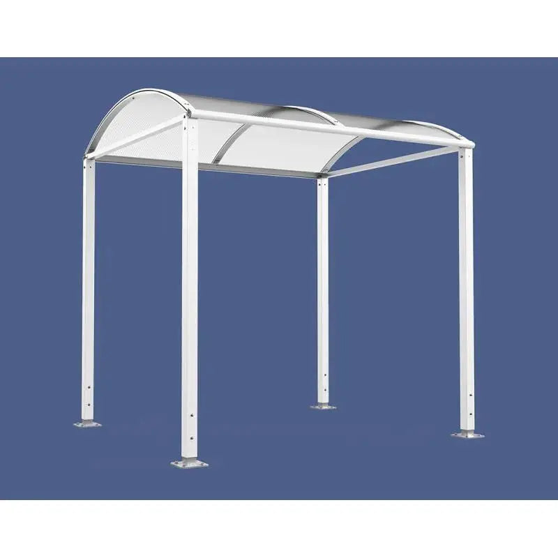 Abri vélos voûte "M" bardage polycarbonate Procity