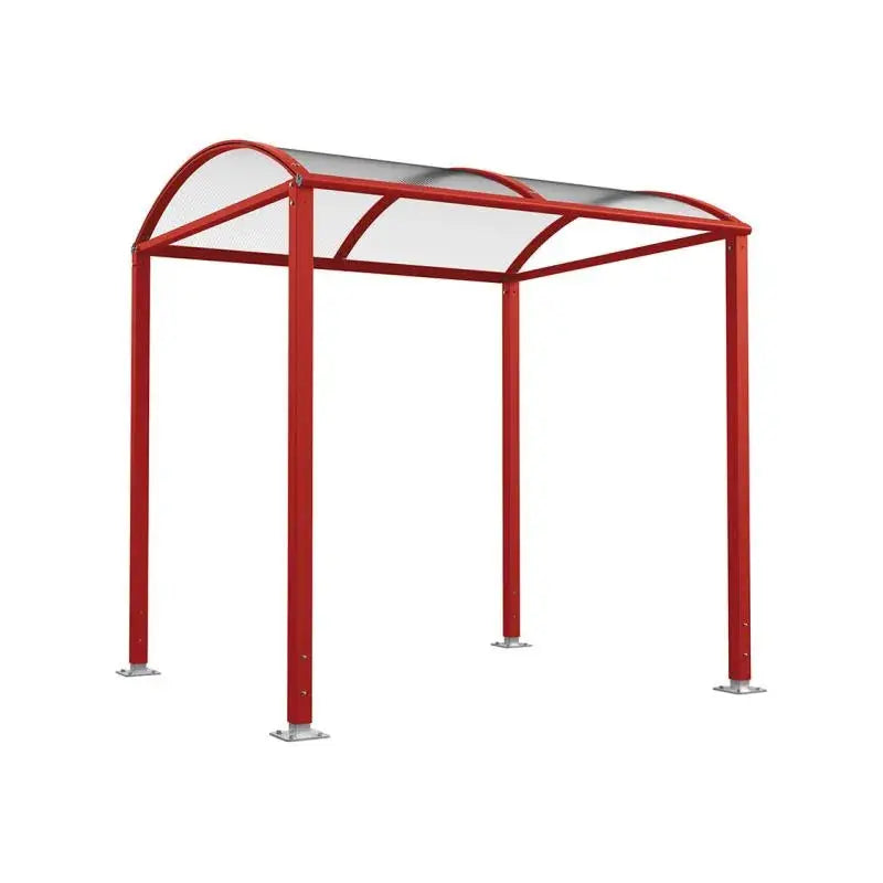 Abri vélos voûte "M" bardage polycarbonate Procity