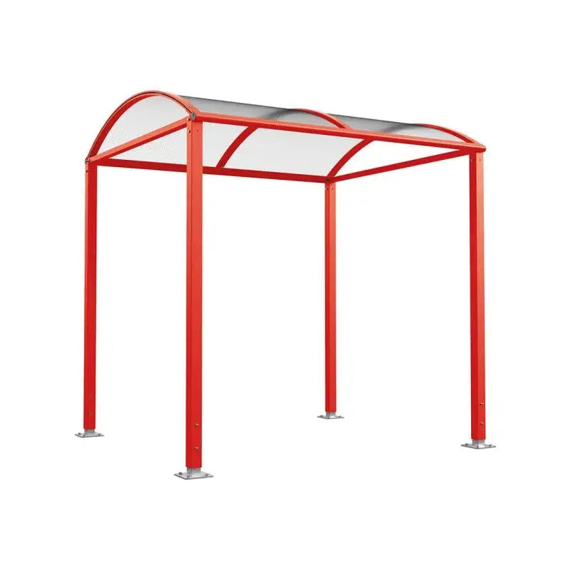 Abri vélos voûte "M" bardage polycarbonate Procity