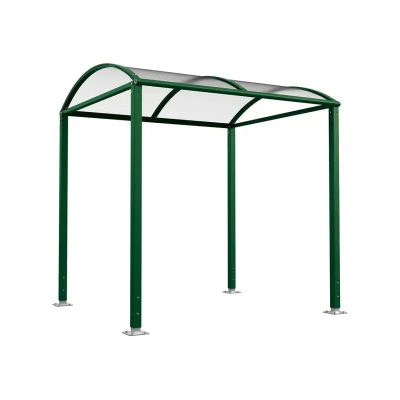 Abri vélos voûte "M" bardage polycarbonate Procity