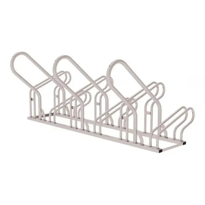 Appui cycles Optimum 6 places structure acier épaisseur renforcée 2 mm