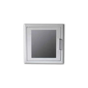 Armoire murale d'intérieur Farmor en métal blanc pour défibrillateur, avec alarme à l'ouverture de la porte