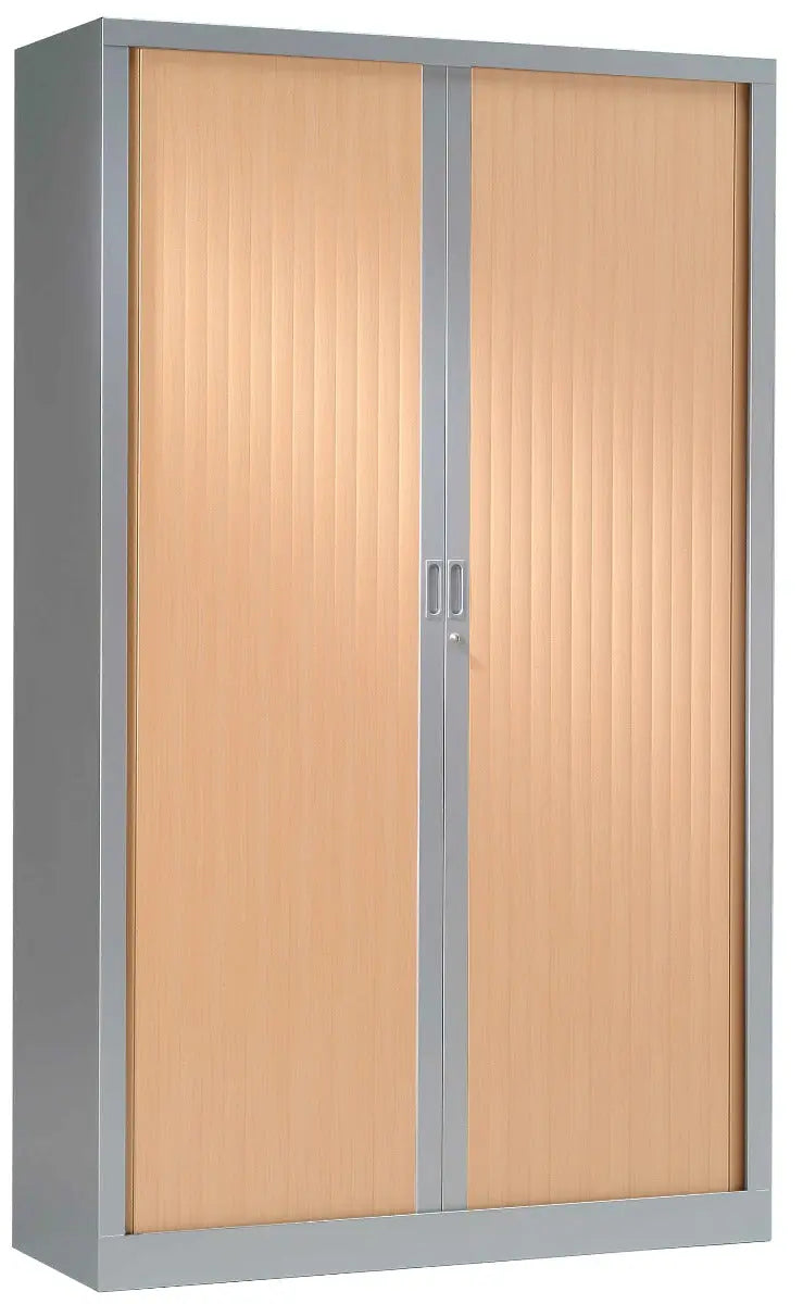 Armoire haute 1.98 X 1.20 m rideaux bois france collectivités
