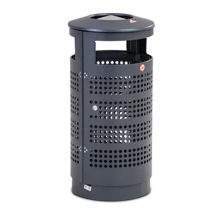 Corbeille vigipirate 80L Australia Perforée