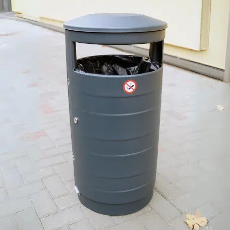 Corbeille acier 80L Australia Relief