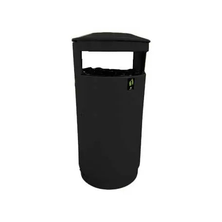 Corbeille acier 80L Australia Slide tri sélectif 1 flux