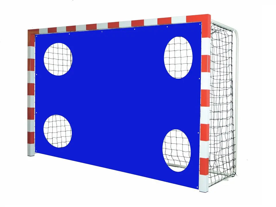 Bâche d'entraînement aux tirs pour but de handball 3 × 2 m, PVC, cibles Ø 50 cm