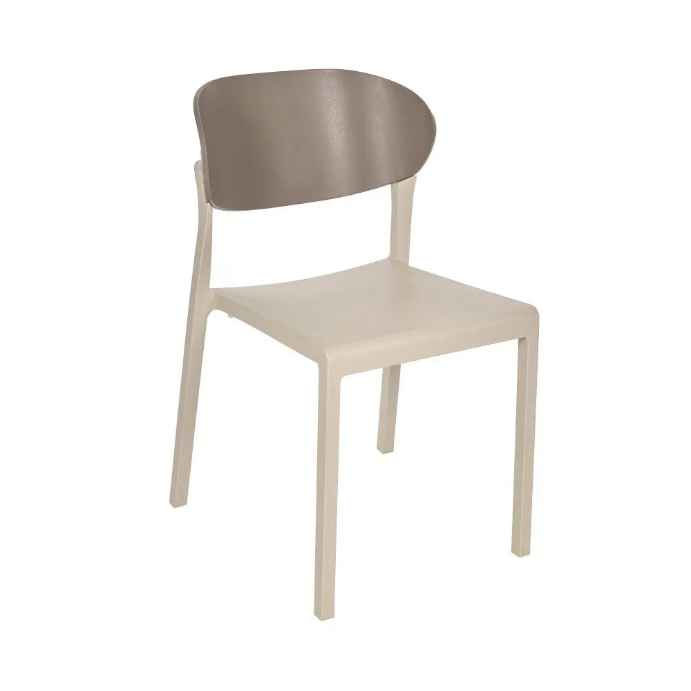 Chaise polypro bicolore bake - France Collectivités