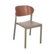 Chaise polypro bicolore bake - France Collectivités