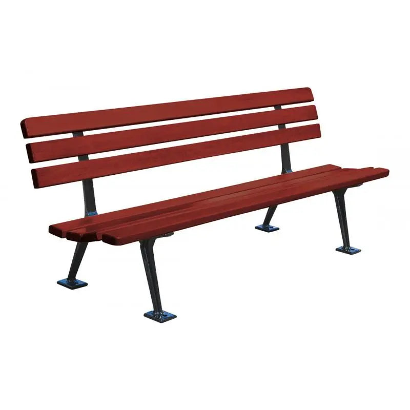 Banc bois et acier Aubel