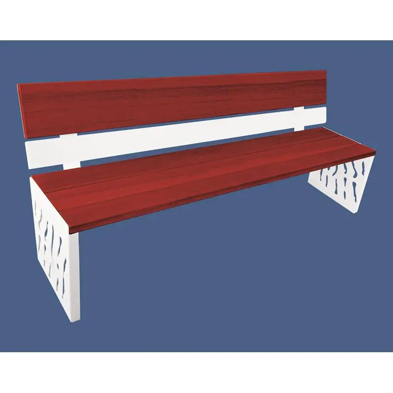 Banc bois et acier Venise