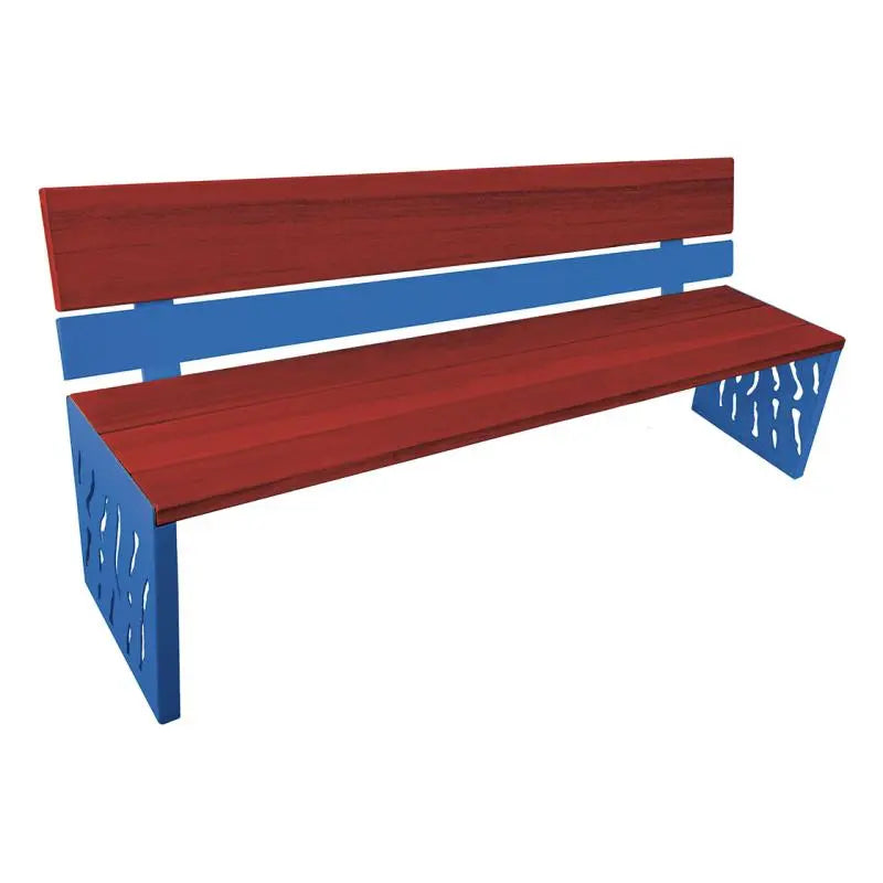 Banc bois et acier Venise