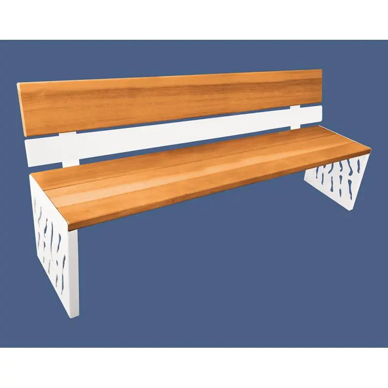 Banc bois et acier Venise