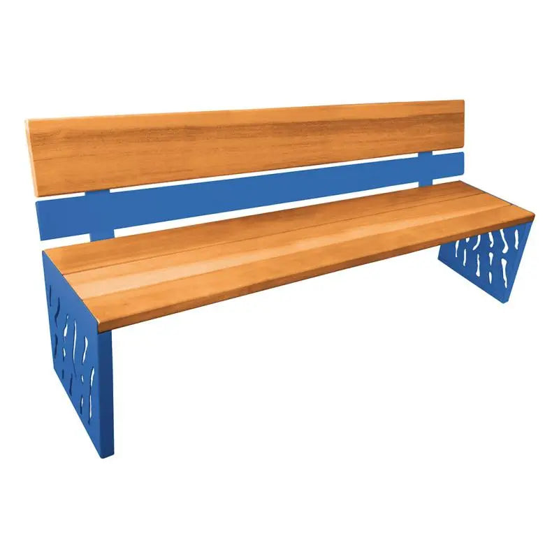 Banc bois et acier Venise