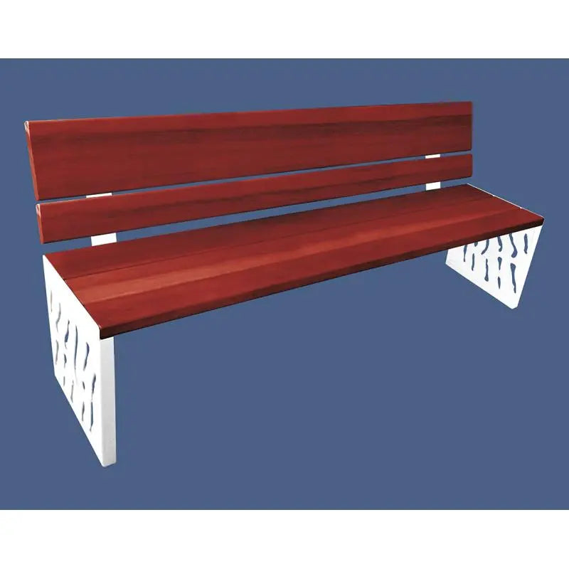 Banc bois et acier Venise