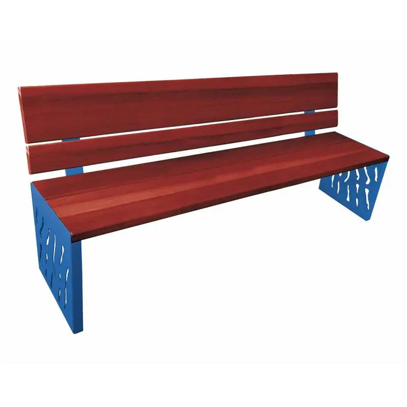 Banc bois et acier Venise