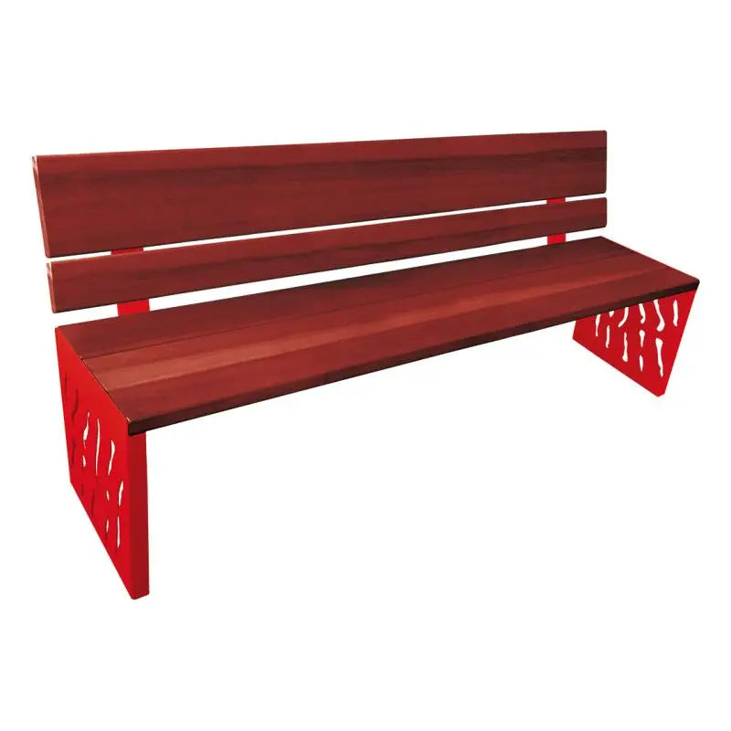 Banc bois et acier Venise