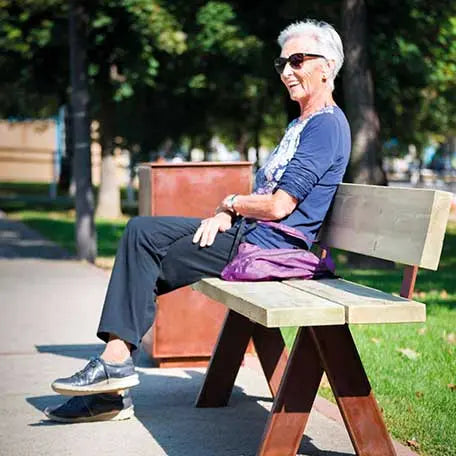 Banc bois naturel Olea