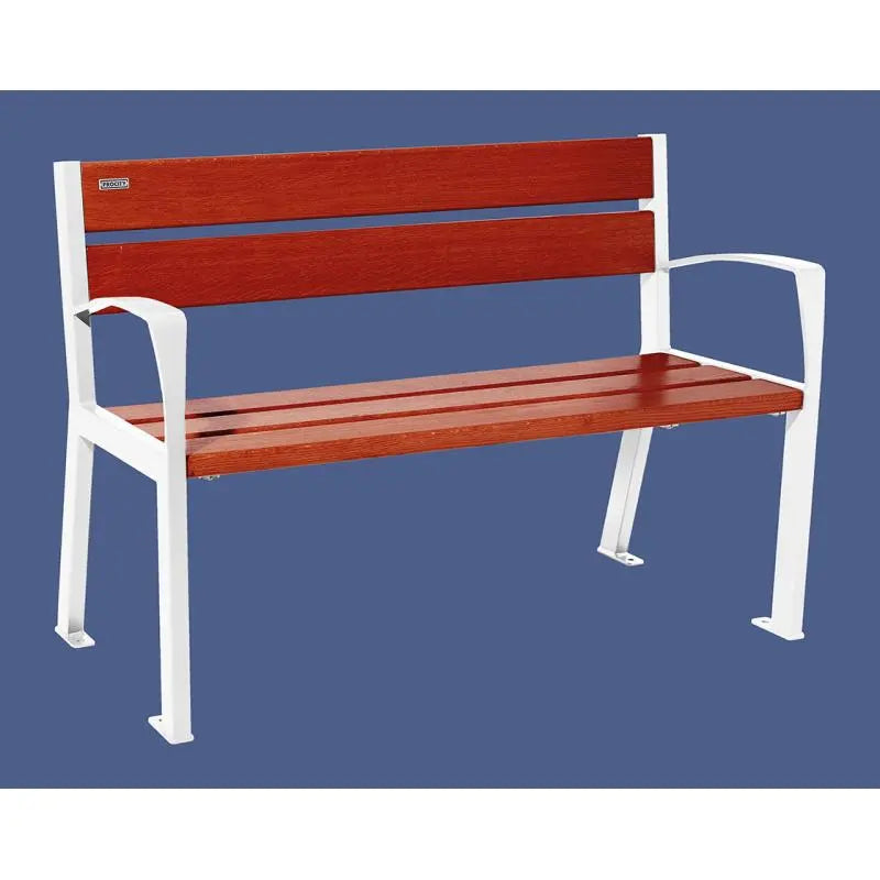 Banc bois et acier Silaos