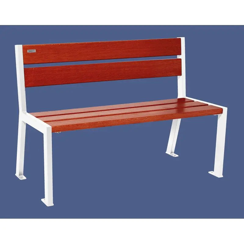Banc bois et acier Silaos