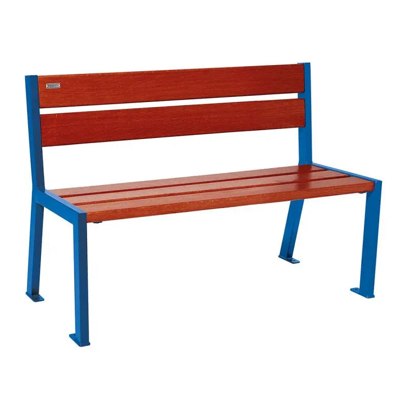 Banc bois et acier Silaos